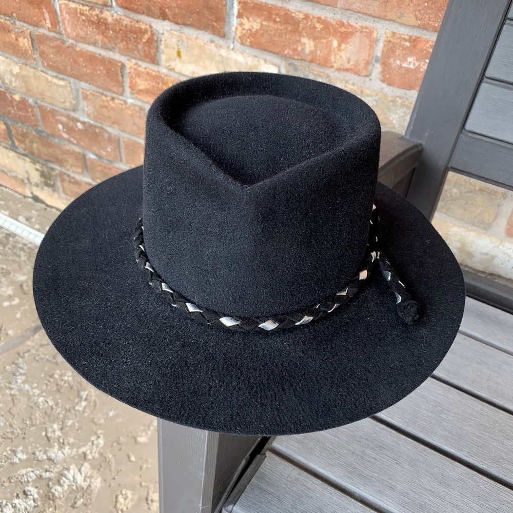 Elegant Black Fedora Hat